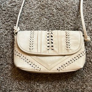 Urban Expressions nude crossbody purse